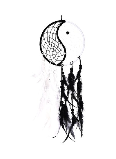 اشتري Circular Feather Dream Catcher أسود 16 سنتيمتر في الامارات