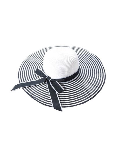 اشتري قبعة واقية من الشمس أسود/ أبيض في السعودية