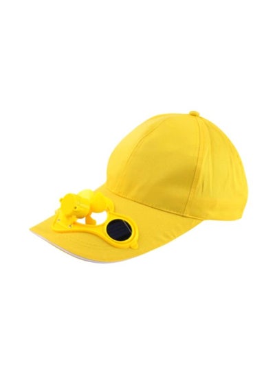 اشتري قبعة كاجوال للحماية من الشمس أصفر/أسود في الامارات