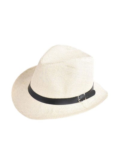 اشتري قبعة كاجوال للحماية من الشمس أبيض/ أسود في السعودية