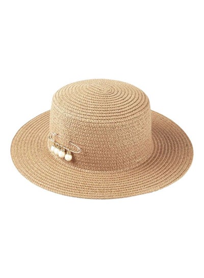 اشتري قبعة واقية من الشمس بيج في الامارات