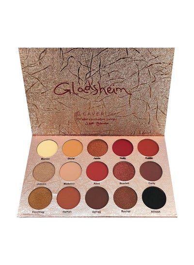 Buy 15-Colours Eyeshadow Palette Multicolour in Saudi Arabia