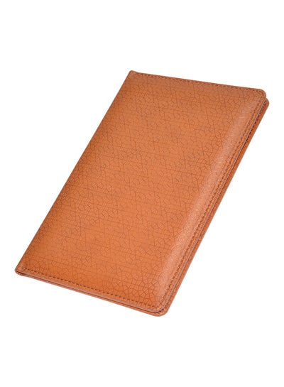 Buy Executive Bill Folder With Magnet Flap Brown in UAE