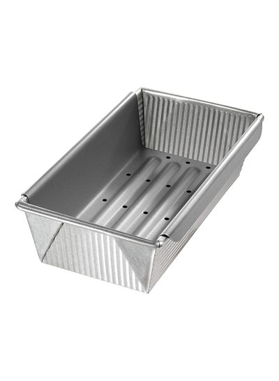 Buy Usa Pan Bakeware Aluminized Steel Meat Loaf Pan With Insert in UAE