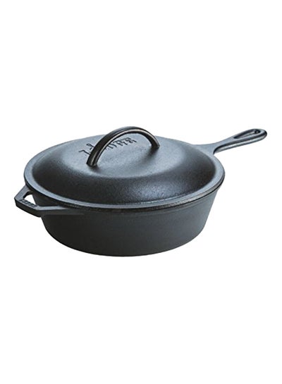 Buy Covered Chicken Fryer Black 10.25inch in UAE