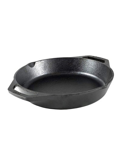 Buy Pan with Loop Handles Black 10.25inch in UAE