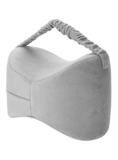 Buy Knee Pillow For Side Sleepers Grey 10x7x6.5inch in Saudi Arabia