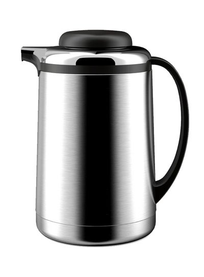 Buy Vacuum Flask Silver/Black 1Liters in UAE