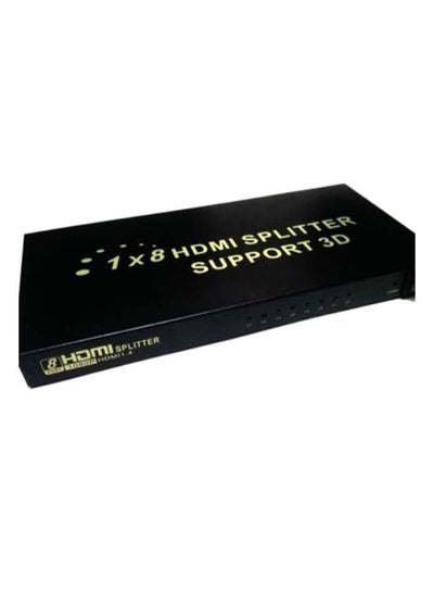 Buy 8-Port HDMI Splitter Black in Egypt