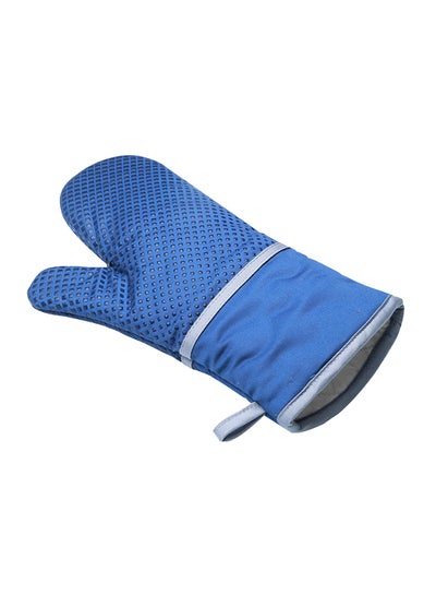 اشتري Non Slip Anti Scald Baking Glove أزرق 33 x 18 سنتيمتر في الامارات