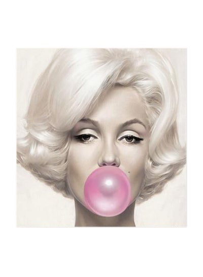 Buy Marilyn Monroe MDF Wall Art Multicolour 30x30centimeter in Saudi Arabia