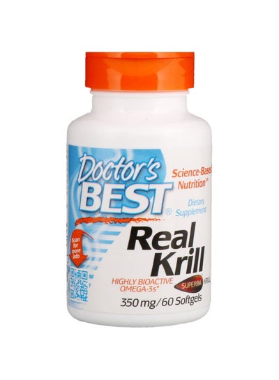Buy Real Krill Dietary Highly Bioactive Omega-3s-60 Softgel in UAE