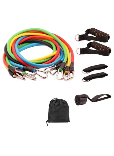 Buy 11-Piece Professional Fitness Band Accessories Set in Saudi Arabia