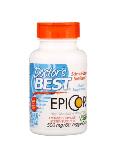 Buy Epicor Dietary Supplement 500mg - 60 Veggie Caps in UAE