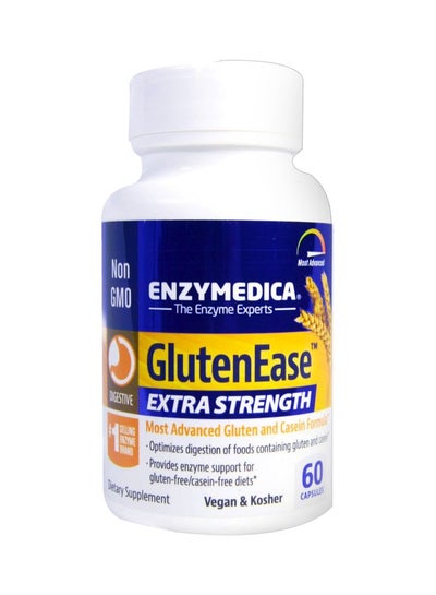 اشتري GlutenEase Extra Strength Dietary Supplement - 60 Capsules في الامارات