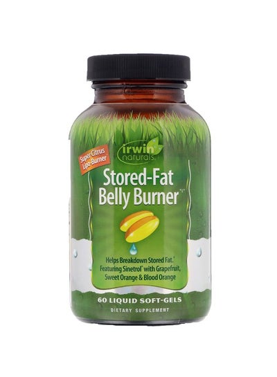 Buy Stored-Fat Belly Burner - 60 Liquid Soft-Gels in UAE