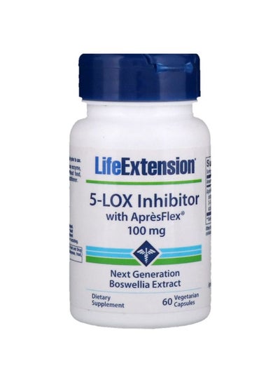 5-LOX Inhibitor With Apresflex Dietary Supplement 100 mg - 60 Veg ...