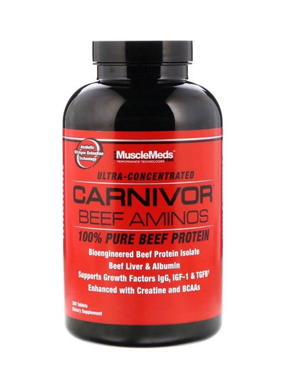 Buy Carnivor Beef Aminos Dietary Supplement 300 Tablets in UAE