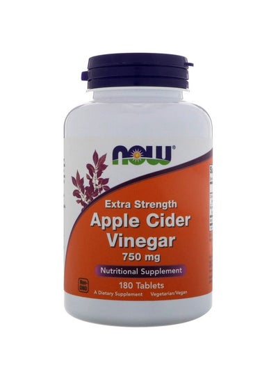 Buy Apple Cider Vinegar 750 mg 180 Tablets in UAE