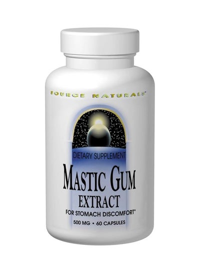 Buy Mastic Gum Extract Dietary Supplement 500mg - 60 Capsules in UAE