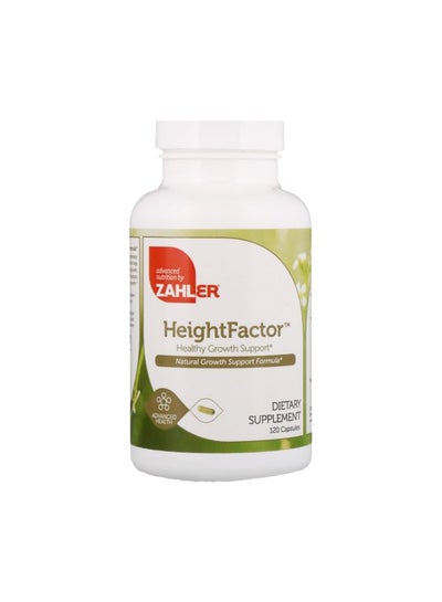 Buy Height Factor Healthy Growth Support Dietary Supplement - 120 Capsules in Saudi Arabia