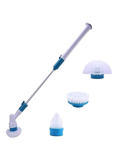 Buy Spin Scrubber Cleaning Accessories White/Blue in Egypt