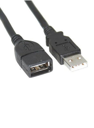 اشتري كابل تمديد USB ذكر إلى أنثى أسود في مصر