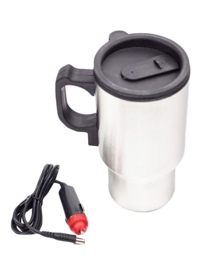 Buy Heating Cup 450.0 ml 2724280903278 Silver/Black in Saudi Arabia