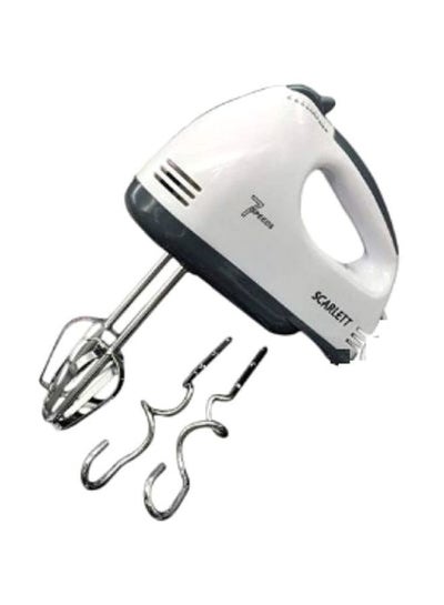 Buy Portable Handmixer 180W 180.0 W HE-133 White/Grey/Silver in UAE