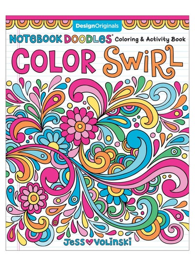 اشتري Notebook Doodles Color Swirl Paperback الإنجليزية by Jess Volinski - 01-Nov-15 في الامارات