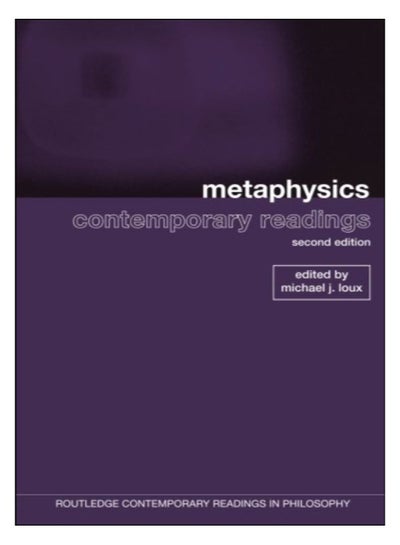 Buy Metaphysics paperback english - 08-Jan-07 in UAE