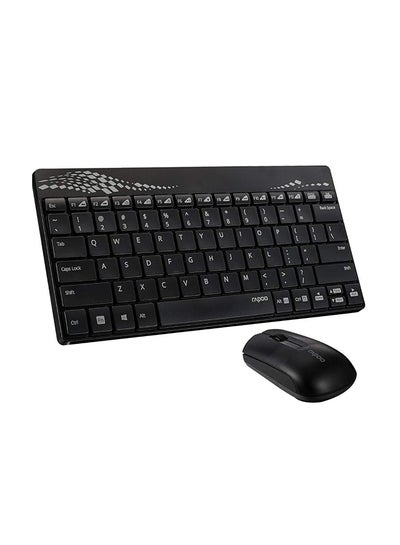 Buy 8000M Wireless Keyboard And Mouse Combo Black in Egypt