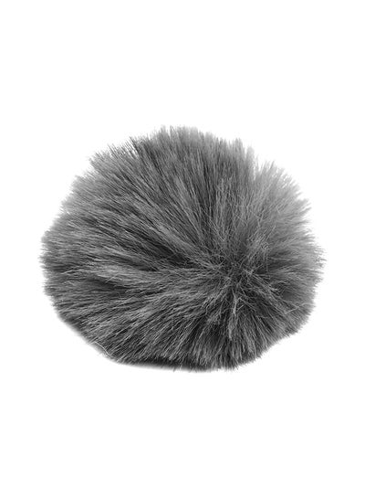 Clip-on Microphone Furry Windshield Mic Muff 3X1X2centimeter Grey price ...