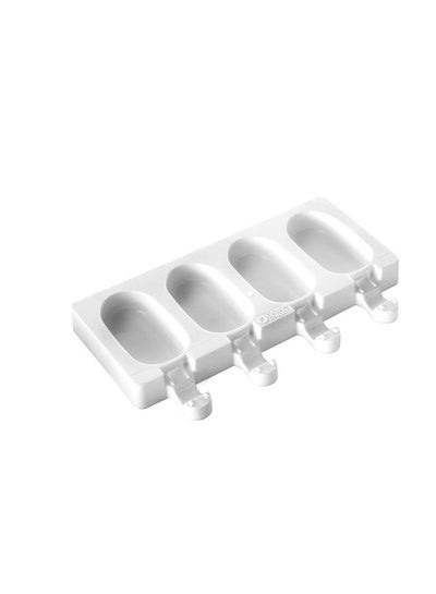 Buy Silicone Ice Cream Mold Set White 7.87x4.45x0.79inch in Saudi Arabia