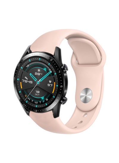 اشتري Stylish Replacement Band For Huawei Watch GT/GT 2 46mm Vintage Rose في السعودية