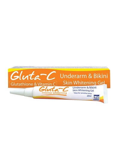 Buy Gluta-C Underarm And Bikini Skin Whitening Gel 20ml in UAE