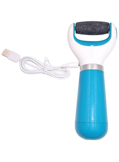 Buy Battery Operated Callus Remover With Cable White/Black/Blue in Egypt