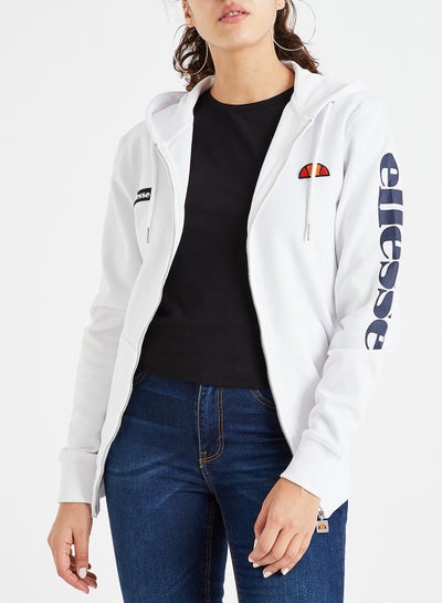 Buy Wetsport FZ Hooded Jacket White in UAE