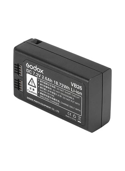 Buy Replacement Battery For Godox V1S V1C V1N V1F V1O V1P Round Head Flash Speedlite in Saudi Arabia
