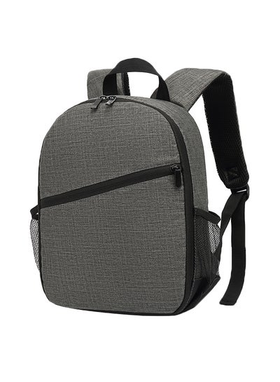 Buy Multi-functional Waterproof Digital Camera Backpack Grey in Saudi Arabia