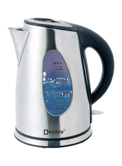 Buy Electric Kettle DEK666 Silver/Black in UAE