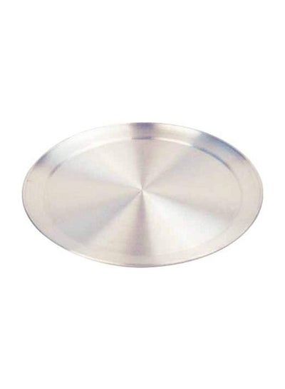 Buy Aluminum Pizza Tray Silver 11inch in UAE