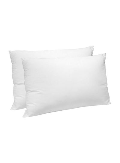 Buy 2-Piece Bed Pillow White in UAE