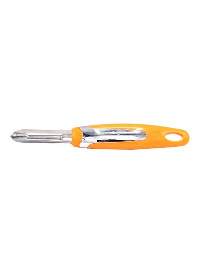 Buy Plastic Peeler Orange/Silver in Saudi Arabia