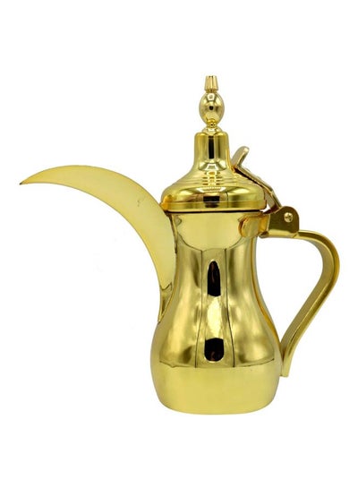 Buy Stainless Steel Coffee Dallah Gold 350ml in Saudi Arabia