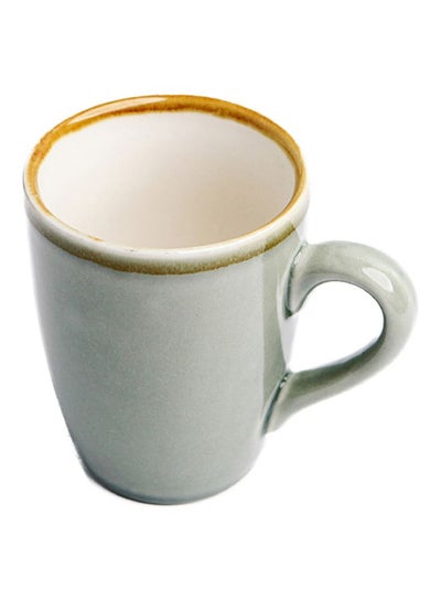 Buy Kiln Changing Ceramic Mug Duck Egg Green 11.5x8.2x11cm in Saudi Arabia