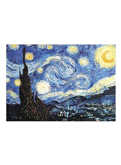 Buy 1000-Piece Van Gogh Starry Sky Jigsaw Puzzle in UAE