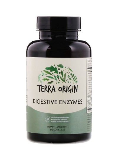 Buy Digestive Enzymes Dietary Supplement - 60 Capsules in UAE