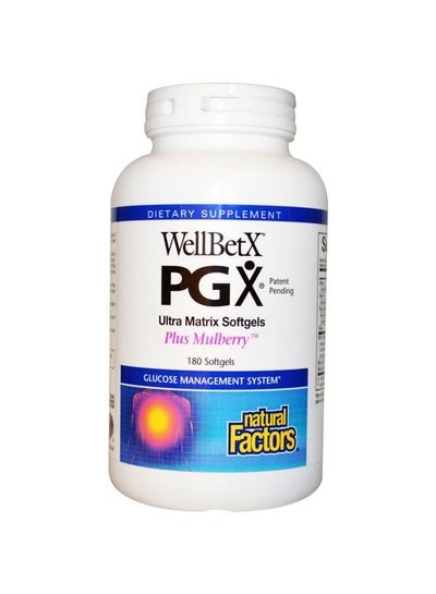اشتري مكمل غذائي ويلبيتكس PGX - مع التوت البري - 180 كبسولة هلامية في الامارات