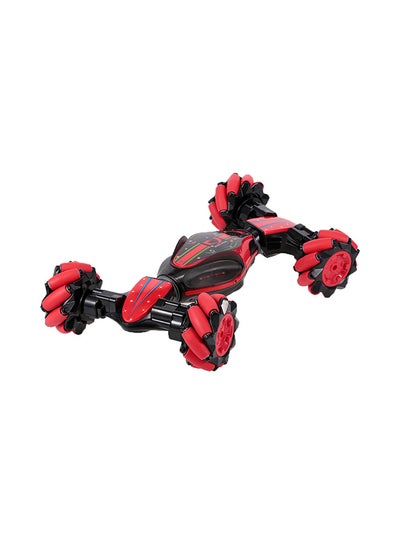 اشتري Rc Stunt All-Terrain Double-Sided Car Metal Red Color 4+ Years Remote Control في السعودية